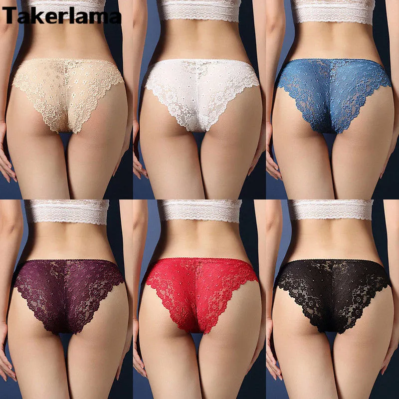 Женские сексуальные кружевные трусики Takerlama нижнее белье стринги Новинка|sexy lace