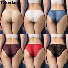 Женские сексуальные кружевные трусики Takerlama, нижнее белье, стринги, стринги, трусики, трусики, Новинка