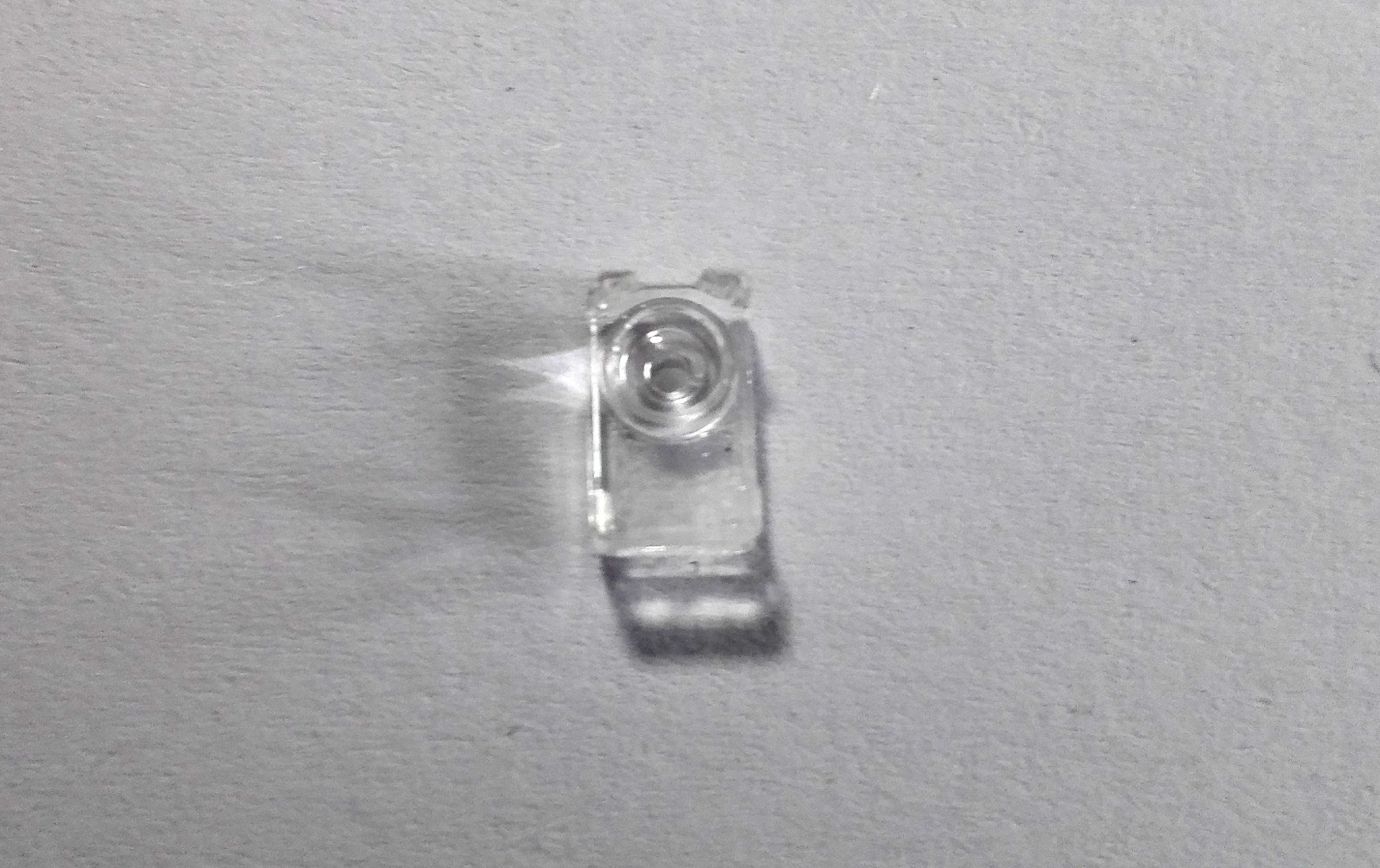 100% Новый Пластиковый Держатель Фронтальной Камеры Для Sony Xperia Z1 Mini M51W D5503 Кронштейн Фронтальной Камеры Для Sony Z1 Compact Клип-Он.