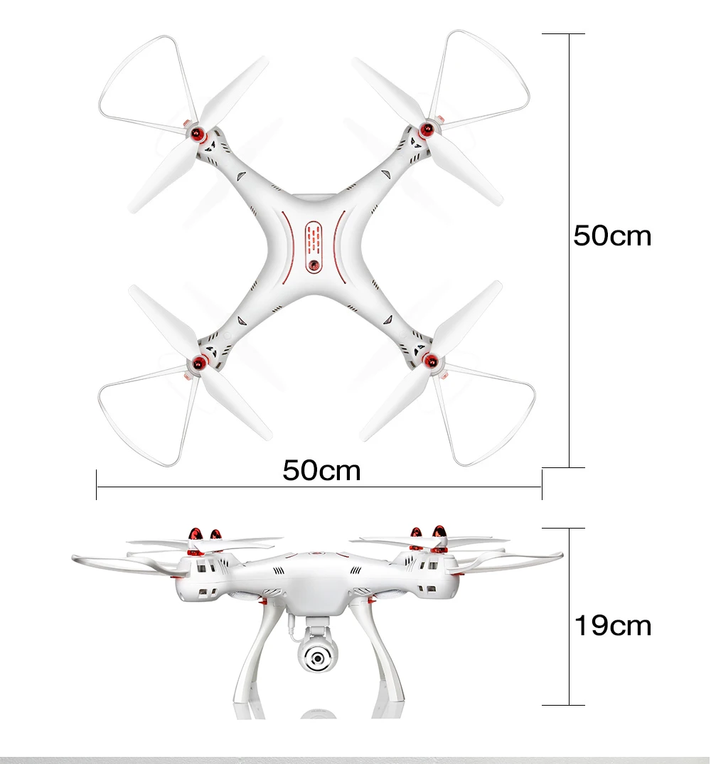 Оригинальный пульт дистанционного управления Syma Дрон X8SC с 2MP HD камерой 2 4G 4CH 6