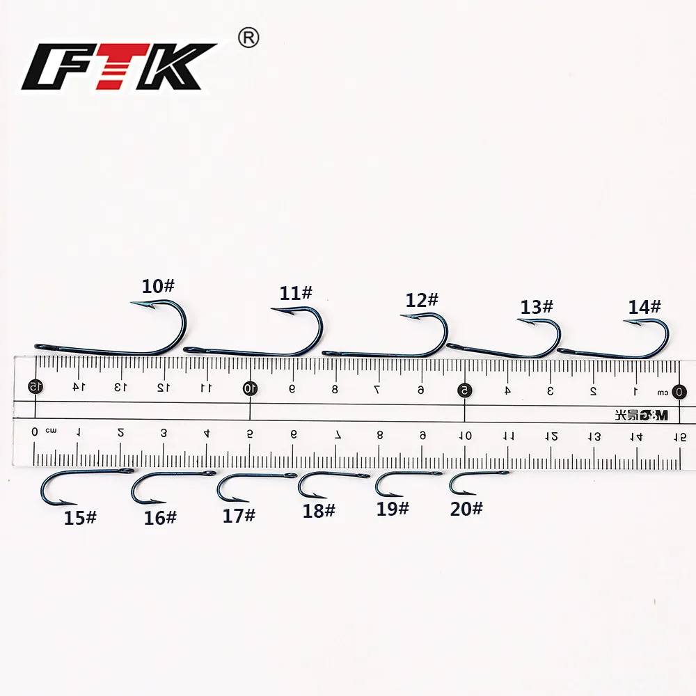 FTK 2320 крючки для морской рыбалки 50 шт./лот 10 #-20 # из Норвегии отжима карпа