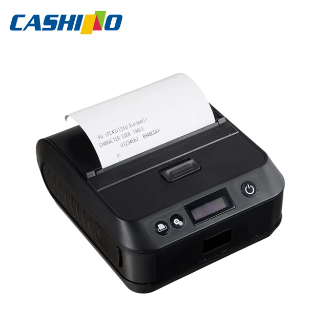 

CASHINO 80mm bluetooth portable QR code bluetooth receipt thermal printer PTP-III with protective case (WIFI+USB)