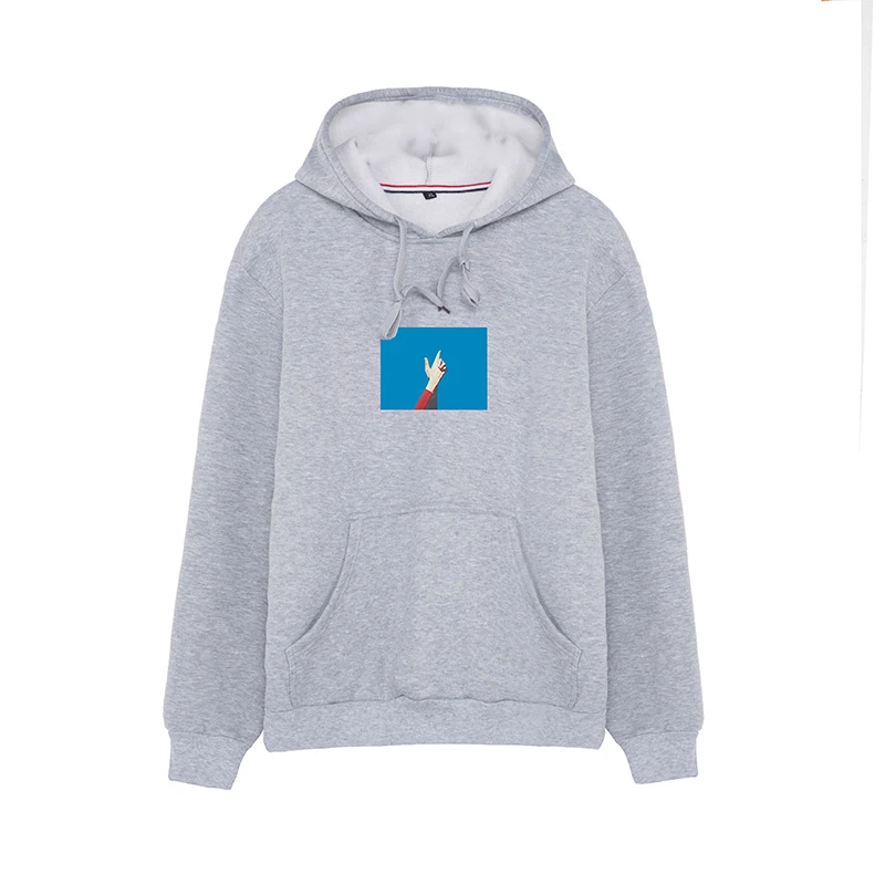 Autumn Men Sportswear Fashion Brand Personality Print Mens Hoodies Pullover Hip Hop Solid Tracksuit Sweatshirts | Мужская одежда