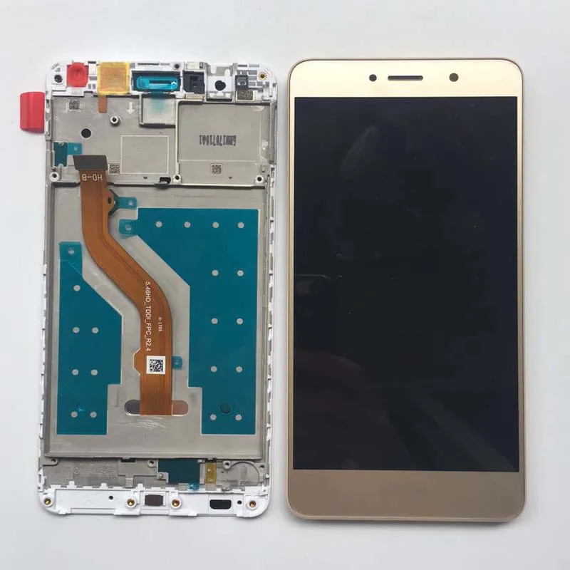 Оригинальный ЖК дисплей с дигитайзером сенсорного экрана и рамкой для Huawei Y7 / Prime