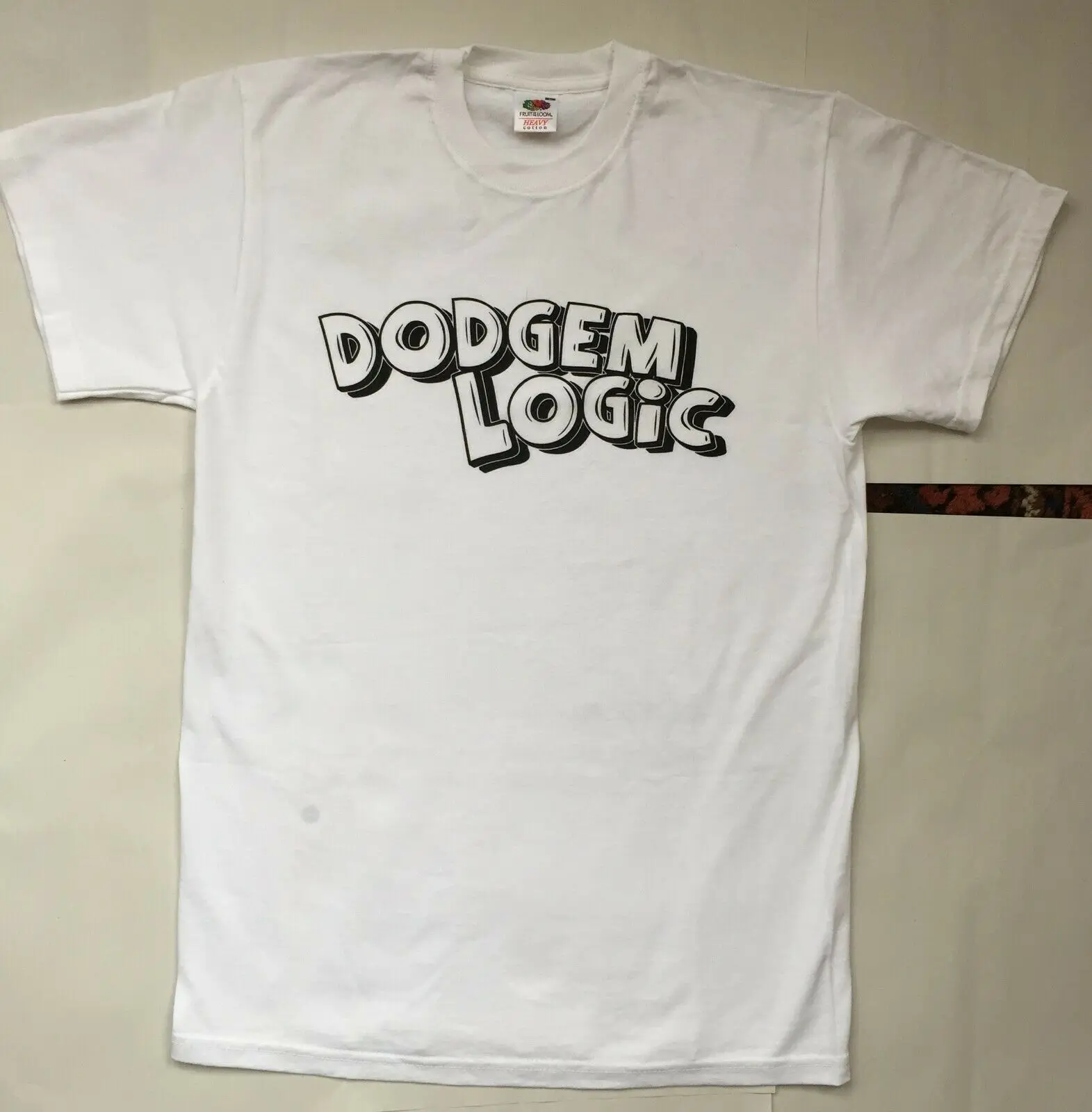 Футболка DODGEM LOGIC белые футболки с коротким рукавом для отдыха модные летние
