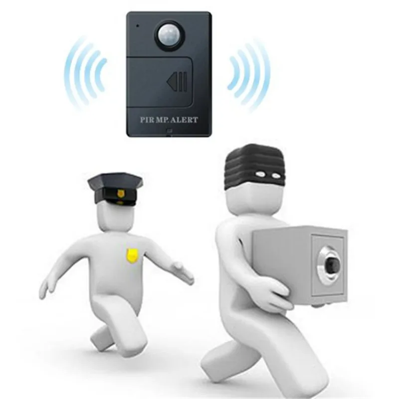 Мини GSM PIR сигнализация датчик движения сигнализация Инфракрасная Беспроводная GSM сигнализация Противоугонный детектор движения с европейской вилкой высокая чувствительность