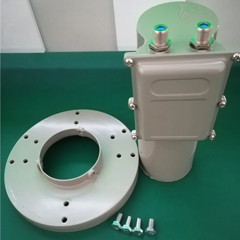 Hd lnb satellite c band Ver & Hor seperated одиночный l. o. Два выхода FULL HD с высоким коэффициентом