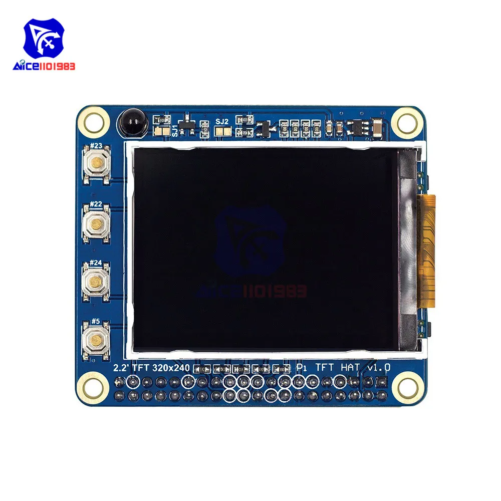 ЖК дисплей 2 &quotTFT LCD 240*320 с высоким уровнем пикселей интерфейсом SPI для Φ +/3B /2B/3 A +/Zero