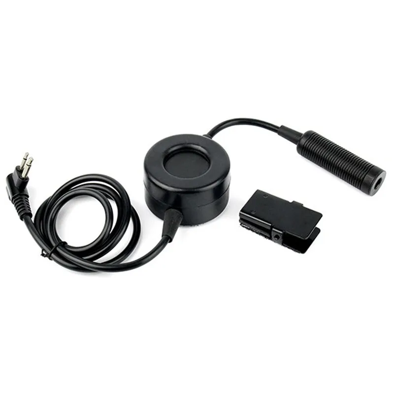 

2 шт. новый водонепроницаемый круглый PTT кабель для разъема для Z Tactical Comtac II H50 MSA SORDIN H60 HD01 гарнитура с шумоподавлением