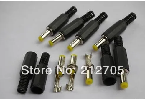 10 шт./партия Мужской DC разъем питания на входе для ноутбука ID 0 7 мм OD 2 5 5/0 мм|power