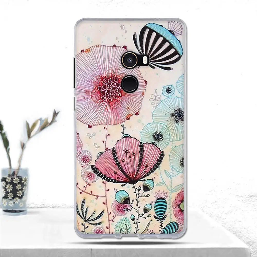Чехол для Xiaomi Mi Mix 2 Mix2/EVO 5 99 &quot мягкий силиконовый чехол из ТПУ телефона Mix2