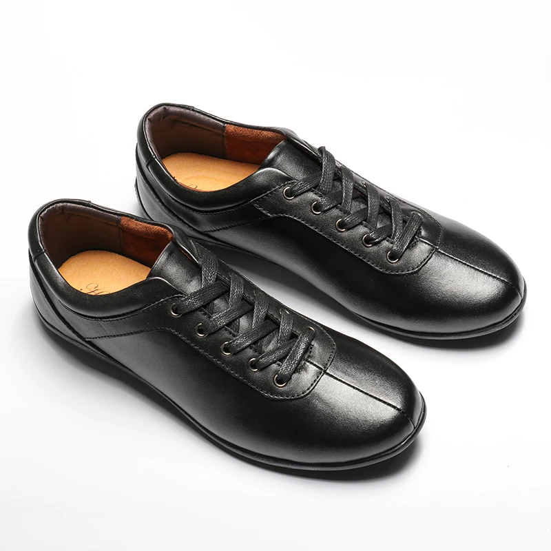 Genuine Leather Men Casual Shoes 36~48 Hecrafted 2018 Fashion Walking #AB303 | Обувь