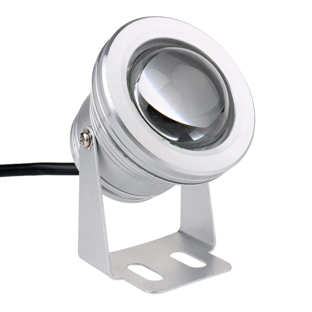 12 В 10 Вт RGB Водонепроницаемый Подводный СВЕТОДИОДНЫЙ Прожектор Наводнение Wash