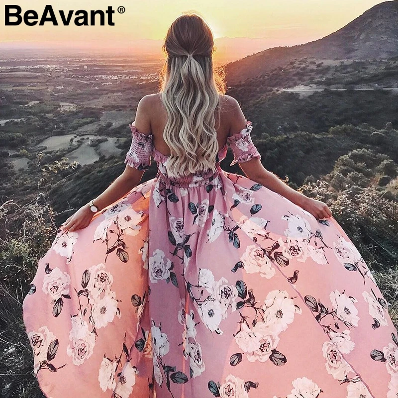 BeAvant без бретелек Летний Стиль длинное платье Для женщин высокое Сплит