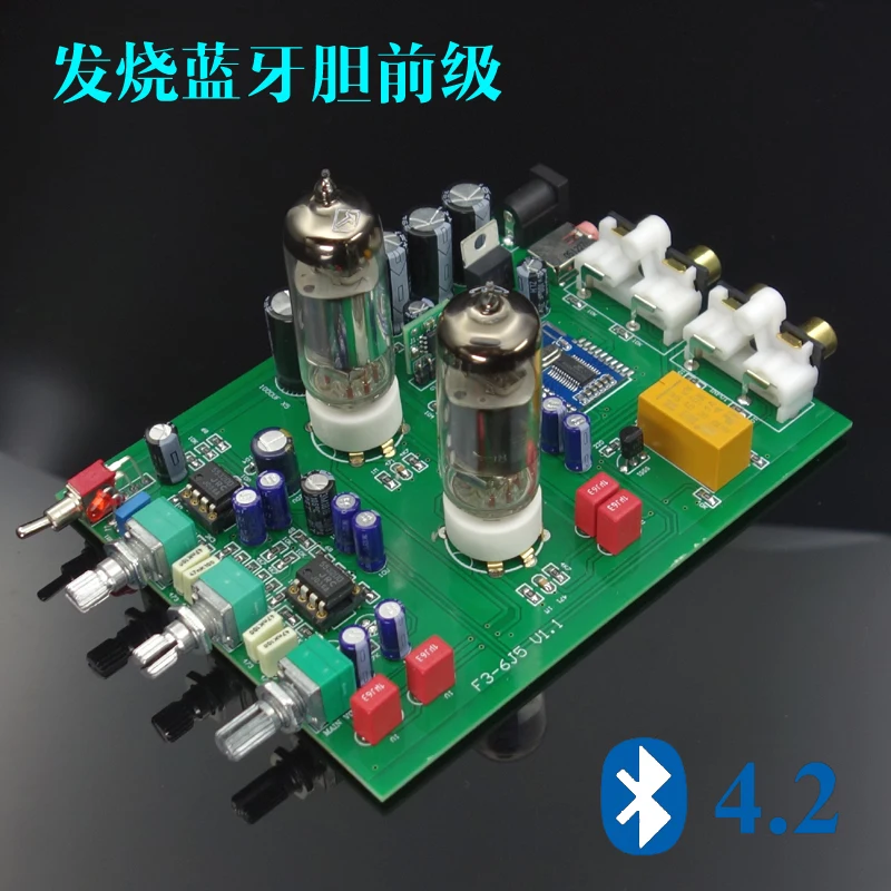 HCF3 fever level 2 tone 6J5 туба усилитель шаг bile preamp Bluetooth 4 аудио NE5532|Усилители мощности| |
