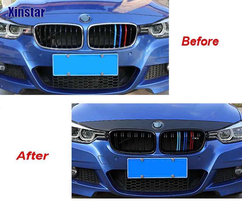 3D 5D углеродное волокно M Power Performance head sticker для bmw new 3 series 4 320i 328i M3 M4|Наклейки на