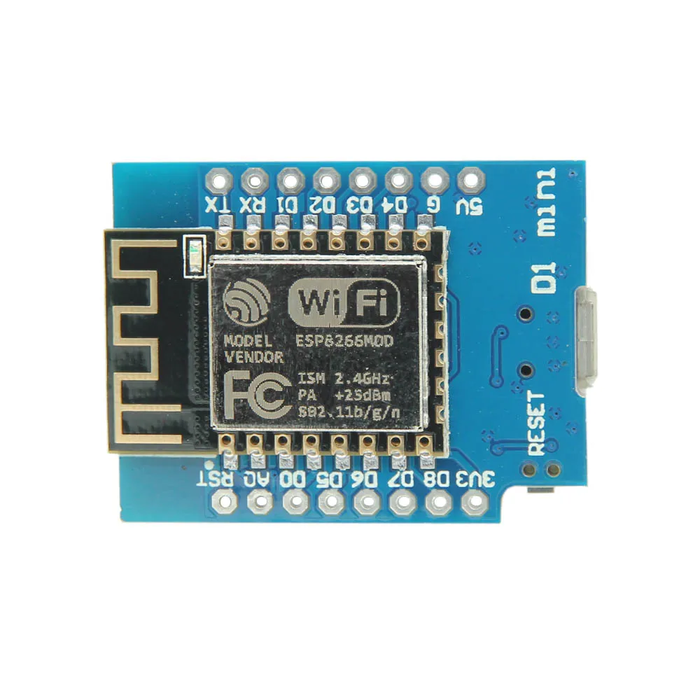 ESP8266 ESP12 ESP-12 WeMos D1 мини-модуль Wemos D1 Мини Wi-Fi развитию Micro USB 3,3 В на основе ESP-8266EX 11 цифровой Pin