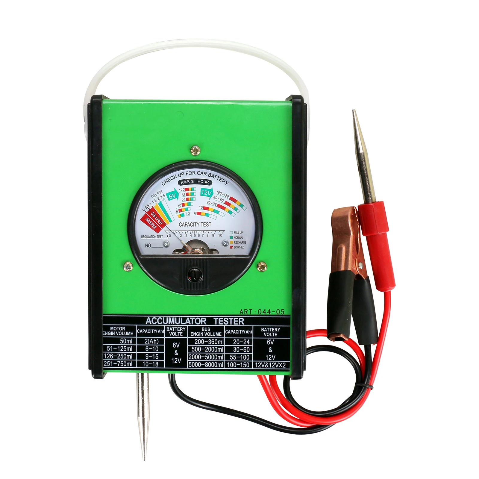 Тестер нагрузки аккумулятора 6V 12V двигатель объемом 2 150Amp 3s быстрое тестирование|