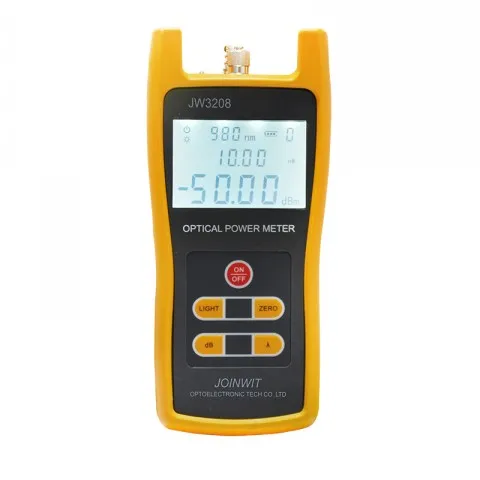 JoinWit JW3208C портативный оптический измеритель мощности-50 ~ + 26dBm используется в поле