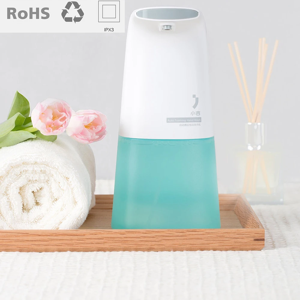Xiaomi Mijia XiaoJi Автоматическая Индукционная вспенивающаяся ручная мойка автоматический дозатор мыла 0,25 s инфракрасная индукция для детей и семьи