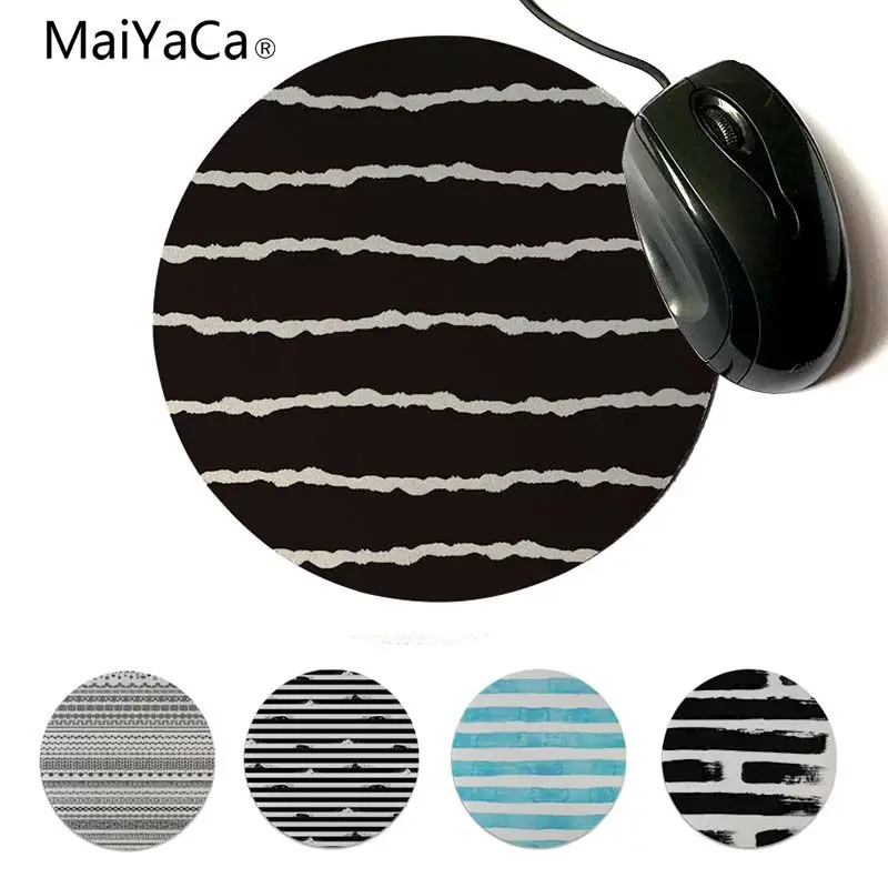 

MaiYaCa 2018 Новый Полосатый горизонтальный игровой скоростной коврик для мыши розничная продажа маленький резиновый коврик для мыши диаметр ...
