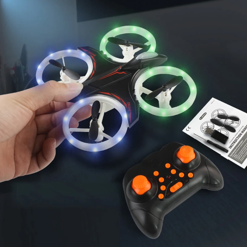 JJRC HY158 мини Дрон Altitute Hold Квадрокоптер с гироскопом ночник RC вертолет 2 4 г 6 оси