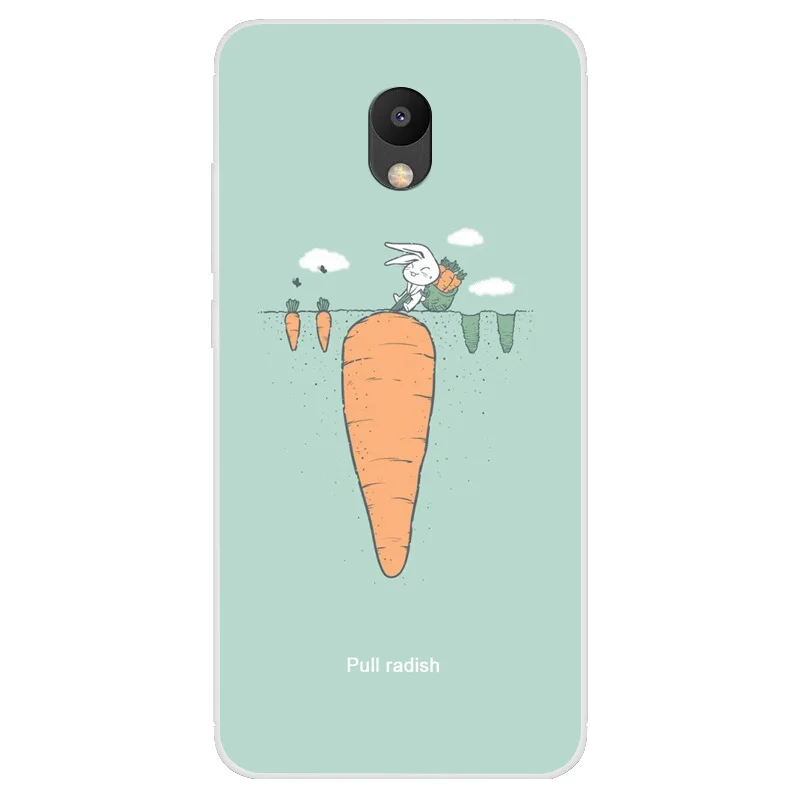 Модный милый чехол для телефона с мультяшными животными Meizu Meilan 6 разрисованный