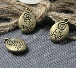 60 шт./лот бусины из цинкового сплава античная бронза покрытие 21*14 мм Подвески