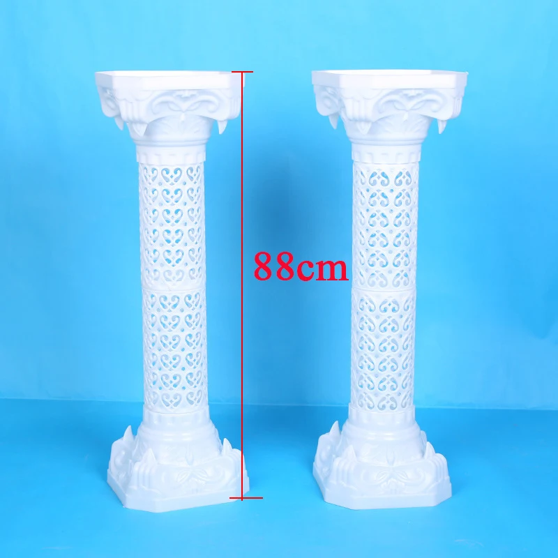 Hollow Roman column Дорога свинец римская колонна и цветы шар Свадебный Декор цветок настенный фон стол Центральная Гортензия пион Flore - Цвет: Hollow Roman column