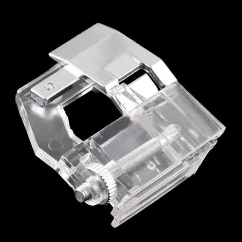 1 шт. кнопки на регулируемый смещения Биндер лапка Вышивание лапки Средства ухода