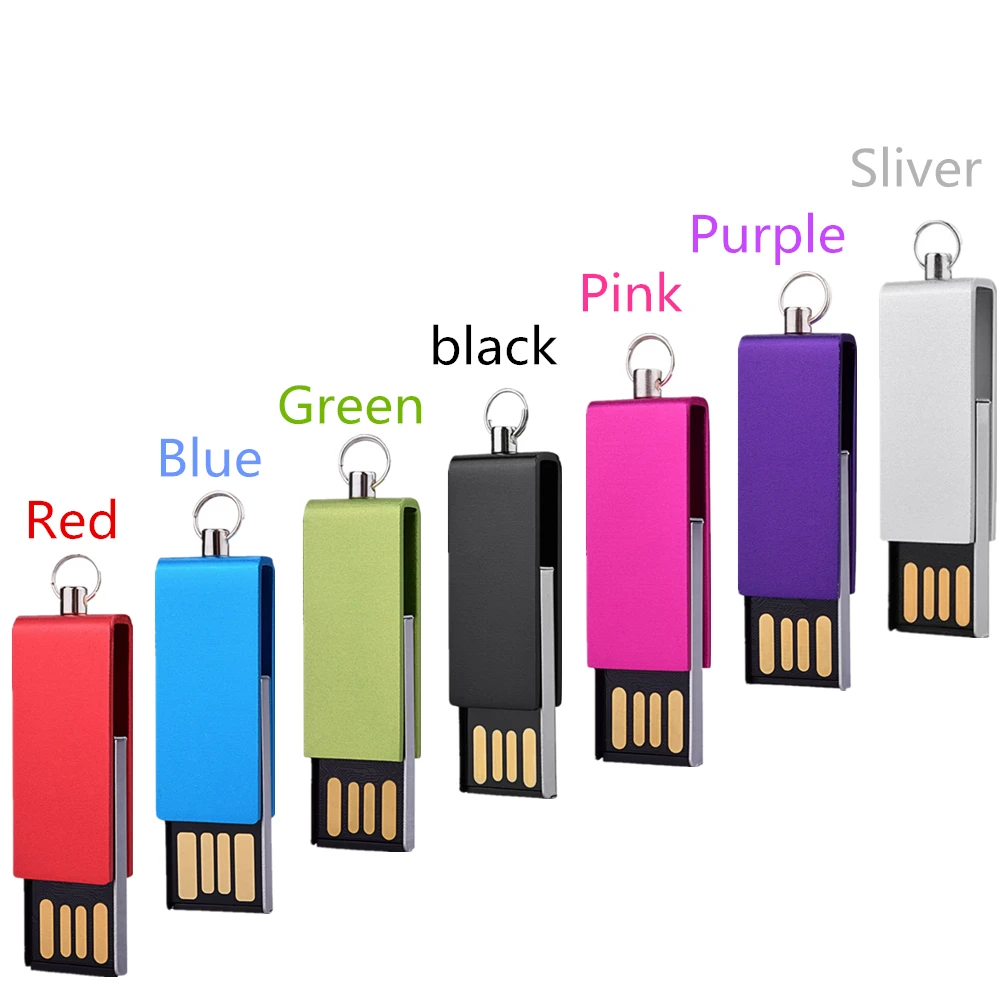 2018 металлический Разноцветные карту флэш памяти с интерфейсом usb 8 Гб оперативной