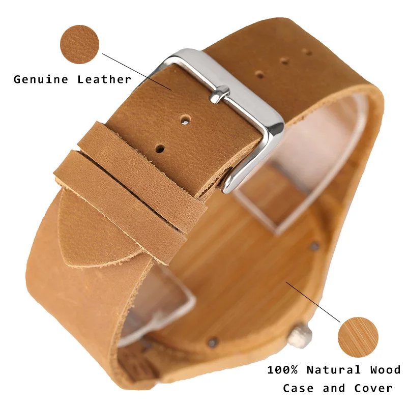 Кран/кошки/собаки деревянные часы для женщин и мужчин 2017 бамбуковые Кварцевые