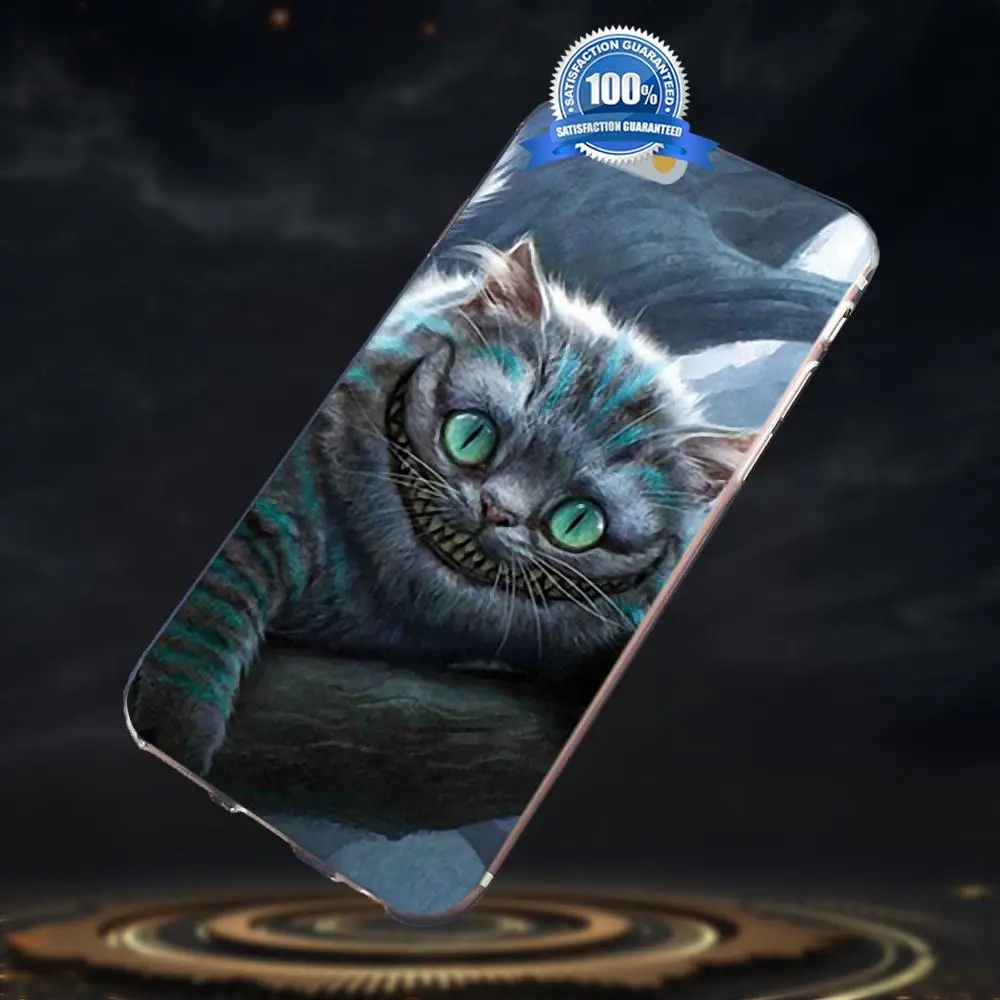Алиса в стране чудес Чеширский кот для huawei G7 G8 Honor 5A 5C 5X6X7 8 V8 Коврики 8 9 P7 P8 P9 P10 Lite плюс TPU телефон кожи