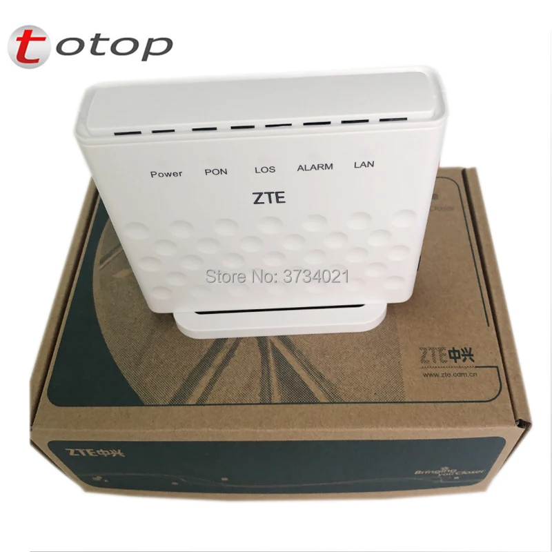100% новый ZTE оригинальный Однопортовый ONU F601 GPON ONT Волоконно Оптическая сеть 1GE zte f601