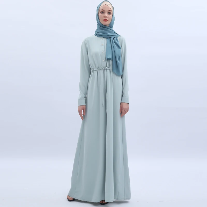 Длинные Vestidos арабский абайя Дубай Макси мусульманский хиджаб платье для женщин