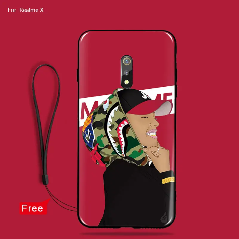 Для OPPO Realme X k3 чехол RealmeX мягкий модный тренд прекрасный Силиконовый ТПУ для oppo