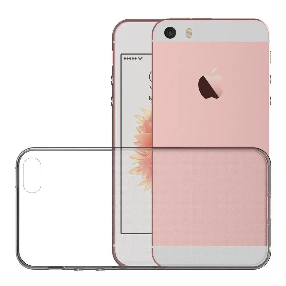 Case for iPhone 5 5S SE 4 inch Ultra Thin Soft Silicone TPU Rubber Gel Bumper Transparent Back Cover Clear Phone |