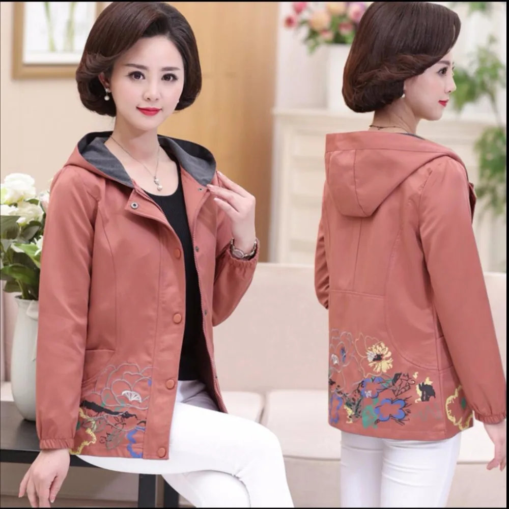 

Xl-5xl 2021 новый плюс Размеры одежда для женщин; Сезон весна-осень; Женская обувь с вышивкой балахон идентичные комплекты для мамы тонкий пятьде...