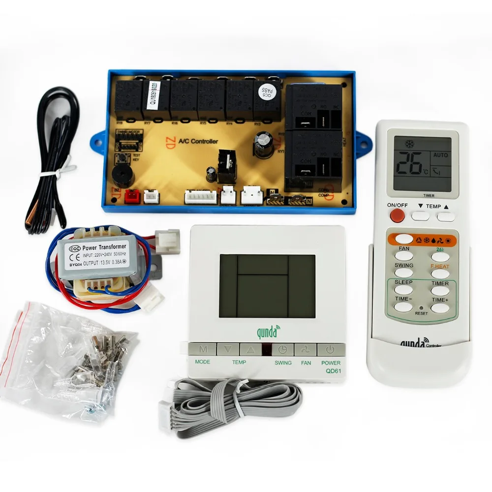 

Universal Floor-Standing Air Conditioner Control System For Qunda QD61 86 Type Display Panel