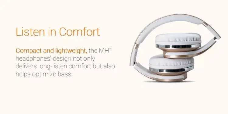 Оригинальные SODO MH1 NFC беспроводные Bluetooth наушники Twist-out мини-динамик беспроводная гарнитура с микрофоном для мобильных телефонов