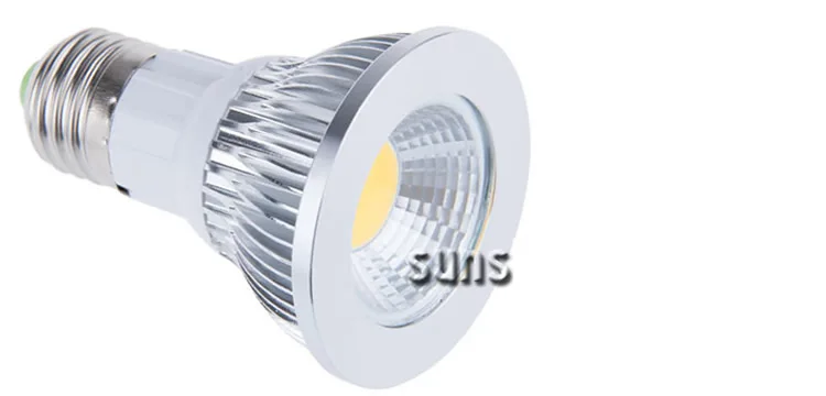 9w 12w E27 GU10 LED COB PAR20 прожектор потолочная лампа настенная холодный белый теплый AC