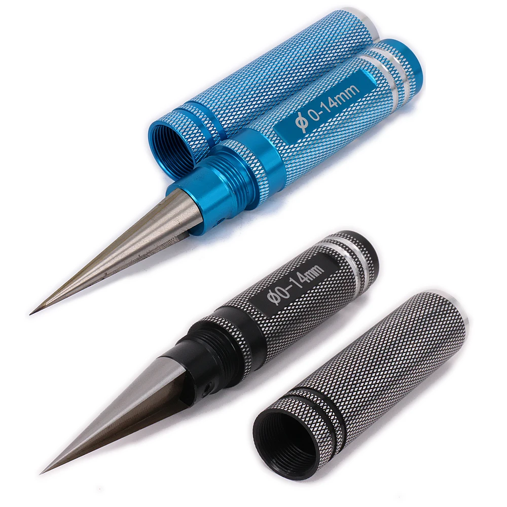 RCAWD 0-14 мм корпус RC Крышка корпуса отверстие развертка светло-голубого цвета 1/10 1/8