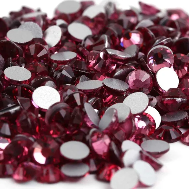 

Super Shiny 288pcs/bag, ss34 (7.0-7.3mm Multicolor Non Hotfix 3D Nail Art stones Flat back Rhinestones glass nail art decoratio