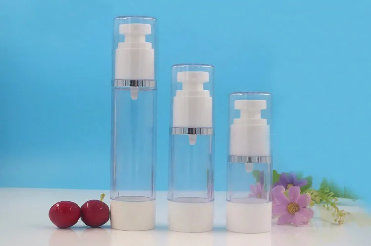 Пластиковый безвоздушный насос для кожи вокруг глаз 30 мл|bottle brand|bottles for essential