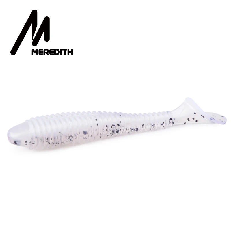 I Рыболовные приманки MEREDITH, FAT Swing Impact Swimbait 85 мм/5,5 г, 10 шт./лот, мягкие приманки, мягкие приманки для рыбалки, приманки для окуня - Цвет: I