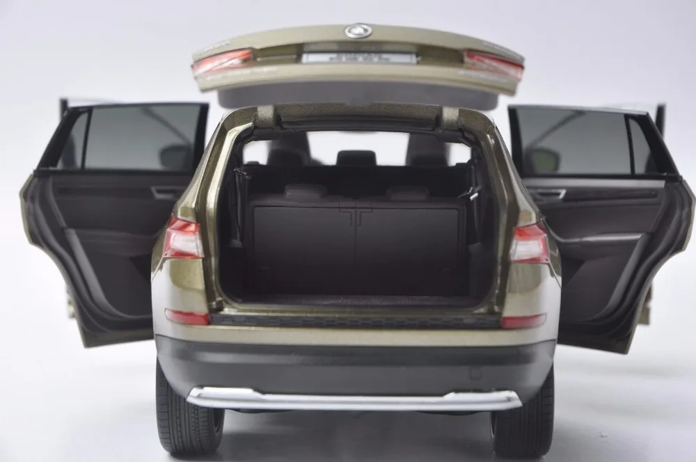 1:18 литая модель для Skoda Kodiaq золото SUV сплав игрушка автомобиль миниатюрная коллекция подарки