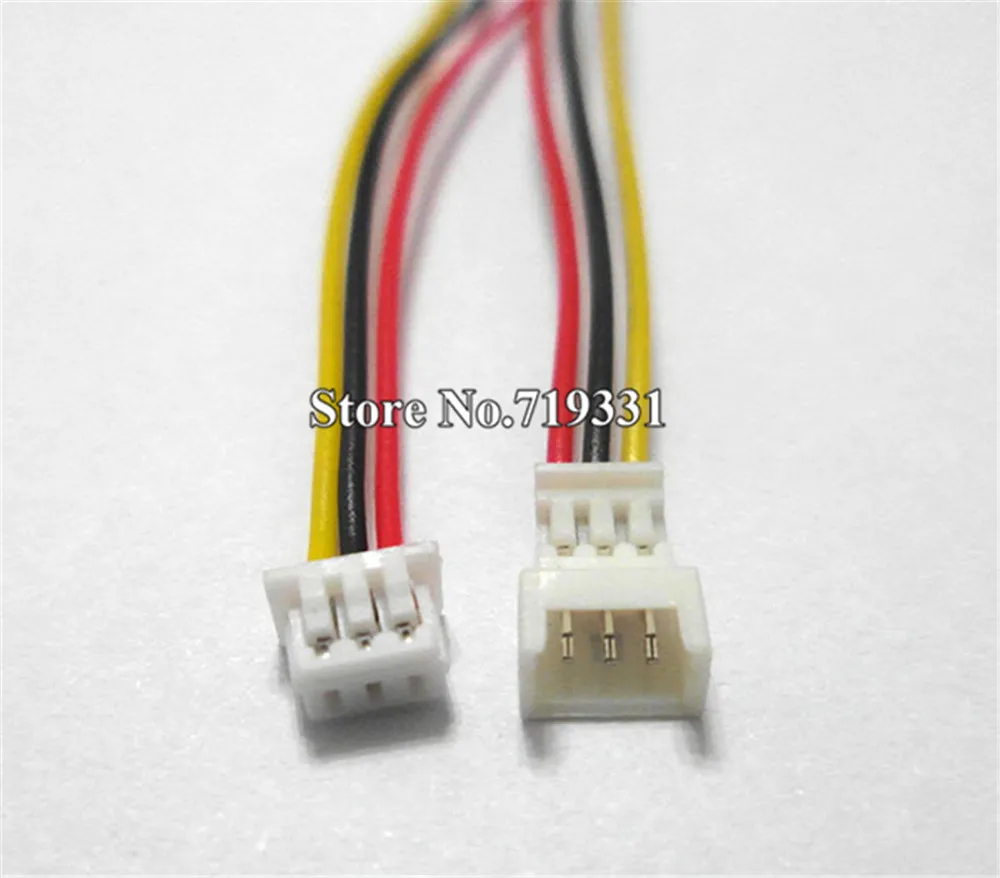 1000 пар Micro JST 1 25 3 контактный Мужской соединитель разъем w. Провод|connector pack|connector