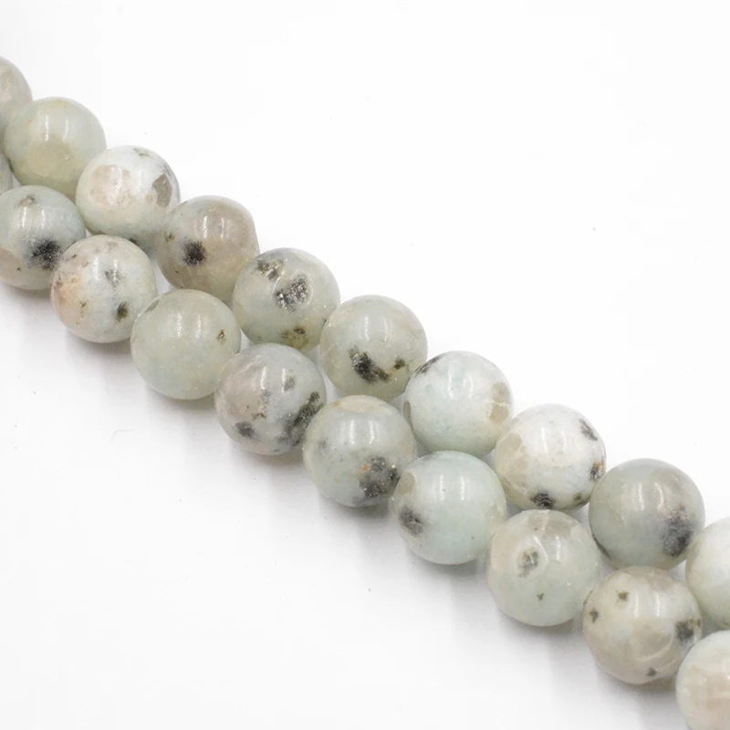 Круглые бусины из натурального камня тяньшань, 4-12 мм