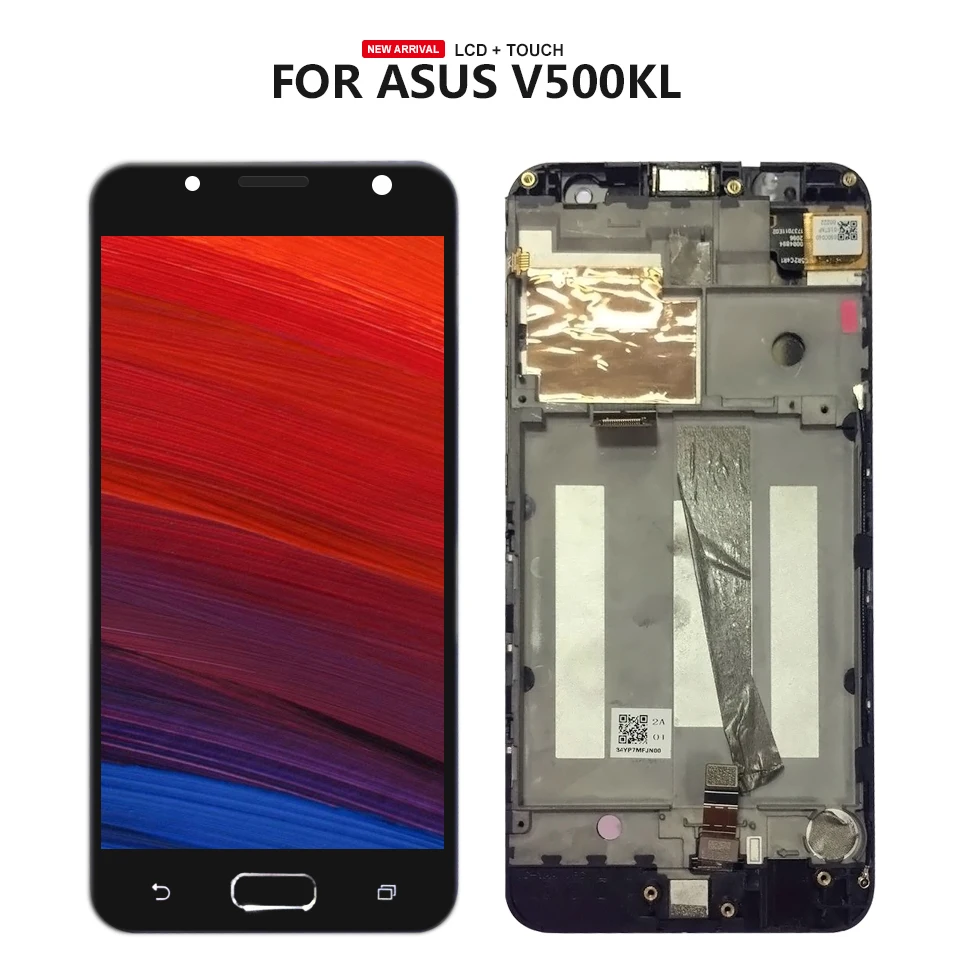 Для Asus ZenFone V Live V500KL ЖК дисплей дигитайзер Сенсорная панель экран в сборе +
