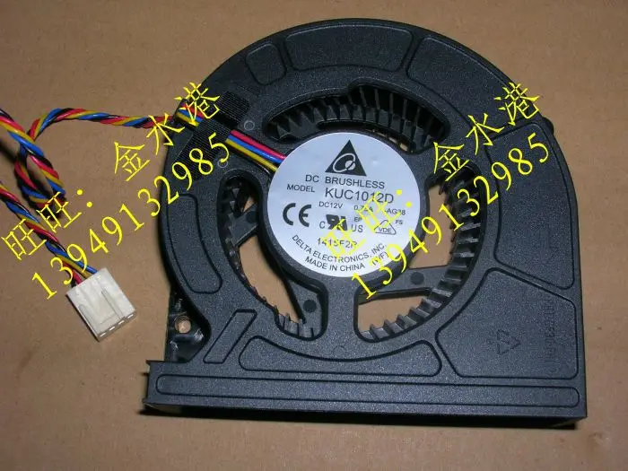 Новый оригинальный DELTA KUC1012D AG38 12V 0.75A 1323 00CP000 Вентилятор охлаждения/|cooling fan|fan